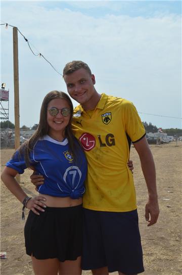 Brasilien und AEK Athen: Lea und Brenni. Foto: Overschmidt