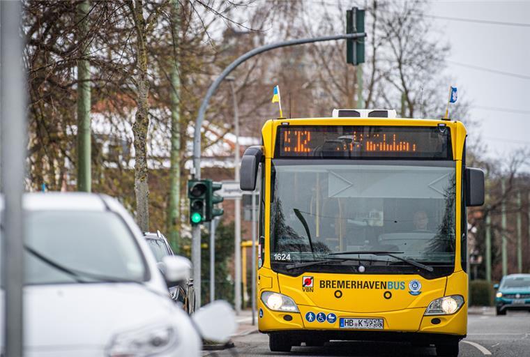 Ein Linienbus von Bremerhaven Bus