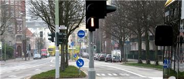 Bremerhaven-Geestemünde: Auf der Kreuzung Rheinstraße/Friedrich-Ebert-Straße kommt es zu Verkehrsbehinderungen.