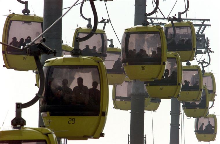 Bremerhaven hatte nach der Expo in Hannover Interesse an der Seilbahn "Skyliner". Jetzt wird die alte Idee von der FDP neu befeuert. 