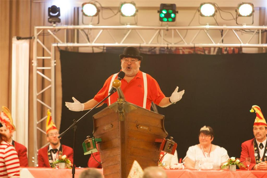 Büttenredner Klaus Foto: Ulrich