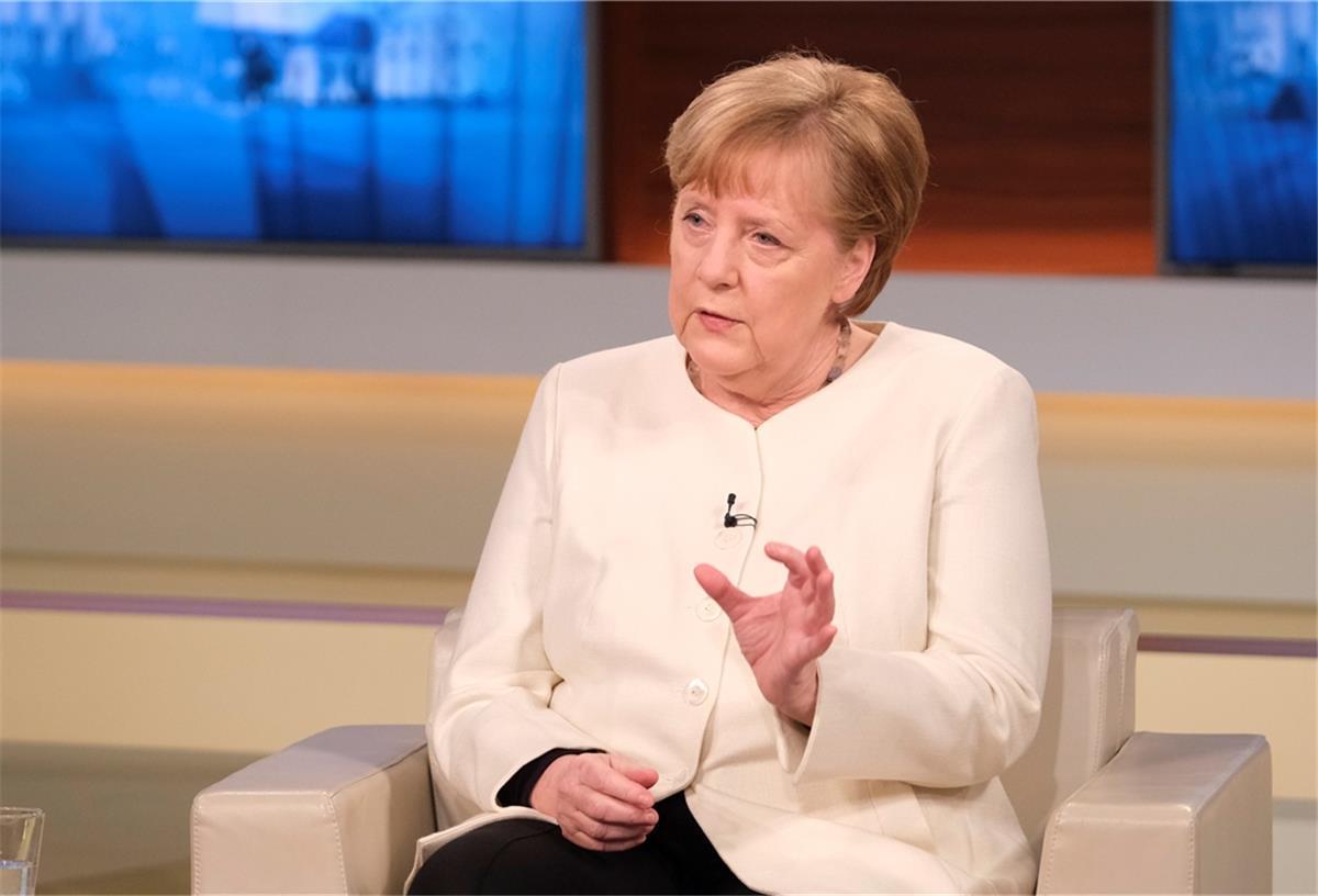Merkel drängt Länder zum Umsetzen der Notbremse Bundeskanzlerin Angela Merkel (CDU) ist zu Gast in der ARD-Talksendung "Anne Will".