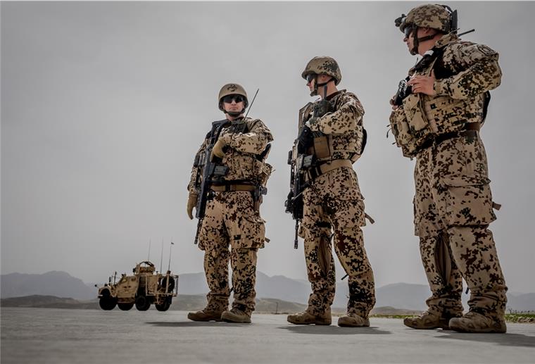 Bundeswehr: So steht‘s um den Afghanistan-Abzug Bundeswehr-Soldaten auf einem Streifengang in Afghanistan.