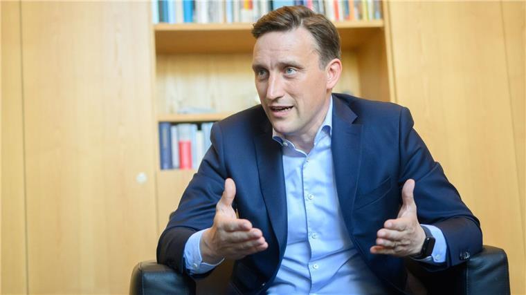 Lechner: Würde Europaministerium abschaffen CDU-Chef Sebastian Lechner würde die Europapolitik in der Staatskanzlei ansiedeln. (Archivbild)