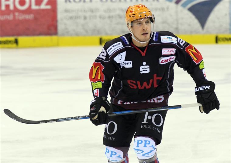 Chad Nehring fehlte den Fischtown Pinguins verletzungsbedingt zwölf Spiele lang. Gegen die Eisbären Berlin war der Angreifer wieder auf dem Eis.