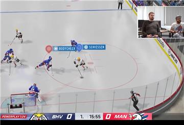Chance für die Fischtown Pinguins während einer Powerplay-Situation.
