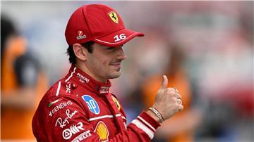 Charles Leclerc startet in Ungarn von der Pole Position.