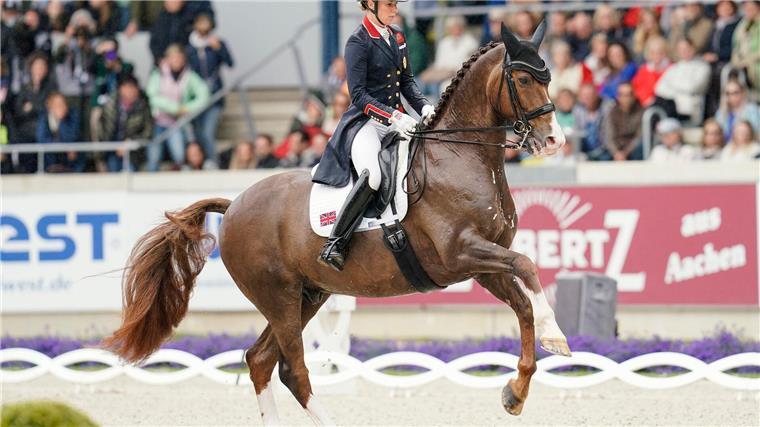 Comeback nach dem Dressur-Skandal mit 24 Peitschenhieben? Charlotte Dujardin darf nach der Sperre wegen eines Peitschen-Videos in wenigen Tagen wieder reiten.