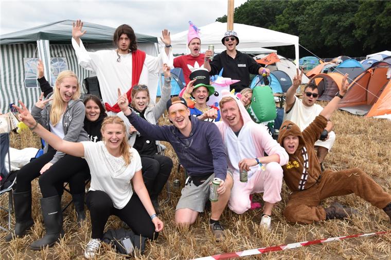 Chewbacca trifft auf Jesus Christus: Für manche ist es Blasphemie, für Festivalgänger ein ganz normales Hurricane.