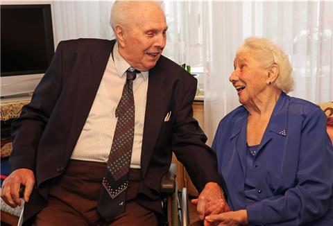 Christel und Arnim Rückert feiern in dieser Woche die Gnadenhochzeit.