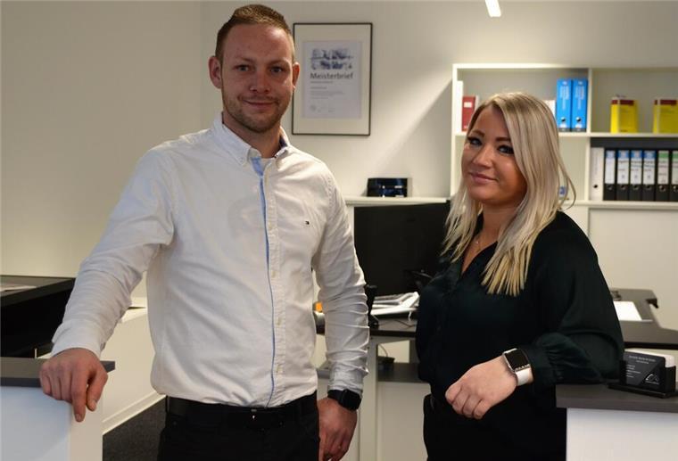 Zwei Meisterbetriebe jetzt unter einem Dach Christian Kunert und Michelle Möller