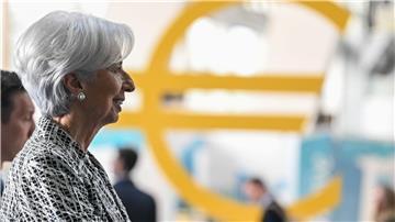 Christine Lagarde, Präsidentin der Europäischen Zentralbank (EZB), während eines Festakts.