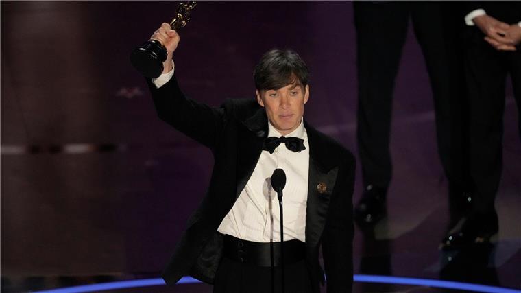 Hüller verpasst Oscar - „Oppenheimer“ großer Sieger Cillian Murphy wurde als bester Hauptdarstellers geehrt.