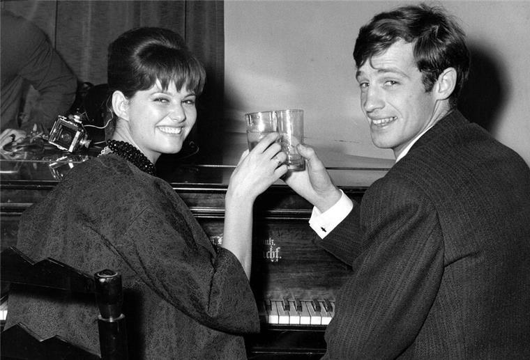 Claudia Cardinale arbeitete auch mit Schauspieler Jean-Paul Belmondo zusammen. (Archivbild von 1960)