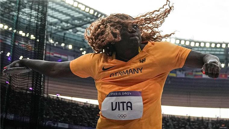 Claudine Vita steht ebenfalls im Diskus-Finale