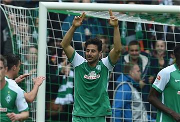 Claudio Pizarro ist Bremens Rekord-Torschütze.