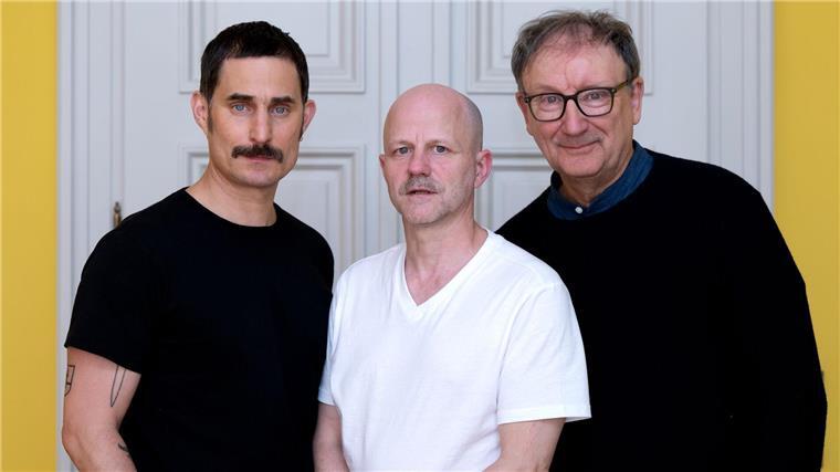 Clemens Schick, RP Kahl und Rainer Bock.