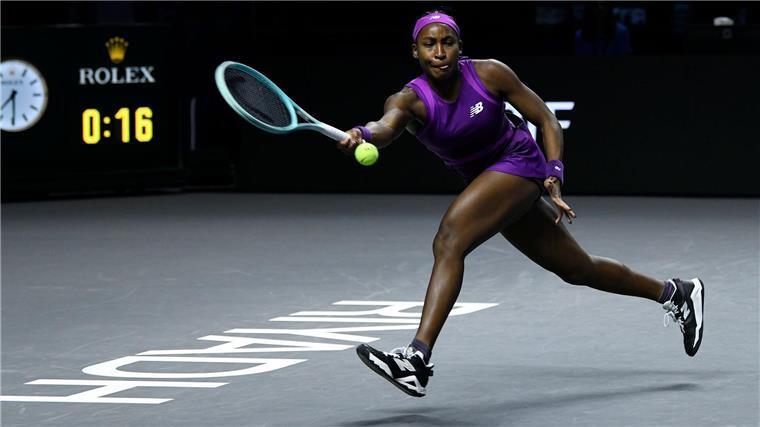 Coco Gauff beendet die WTA-Saison mit einem starken Erfolg.