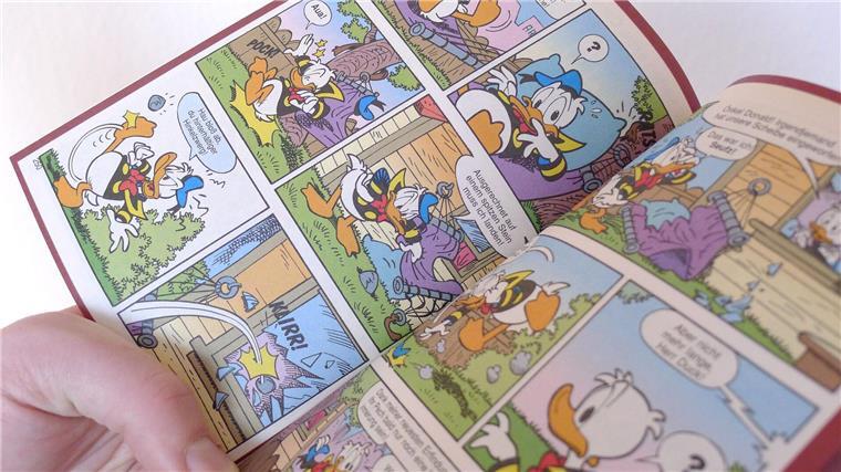 Comics mit Donald Duck soll es jetzt auch in Leichter Sprache geben. (Archivbild)