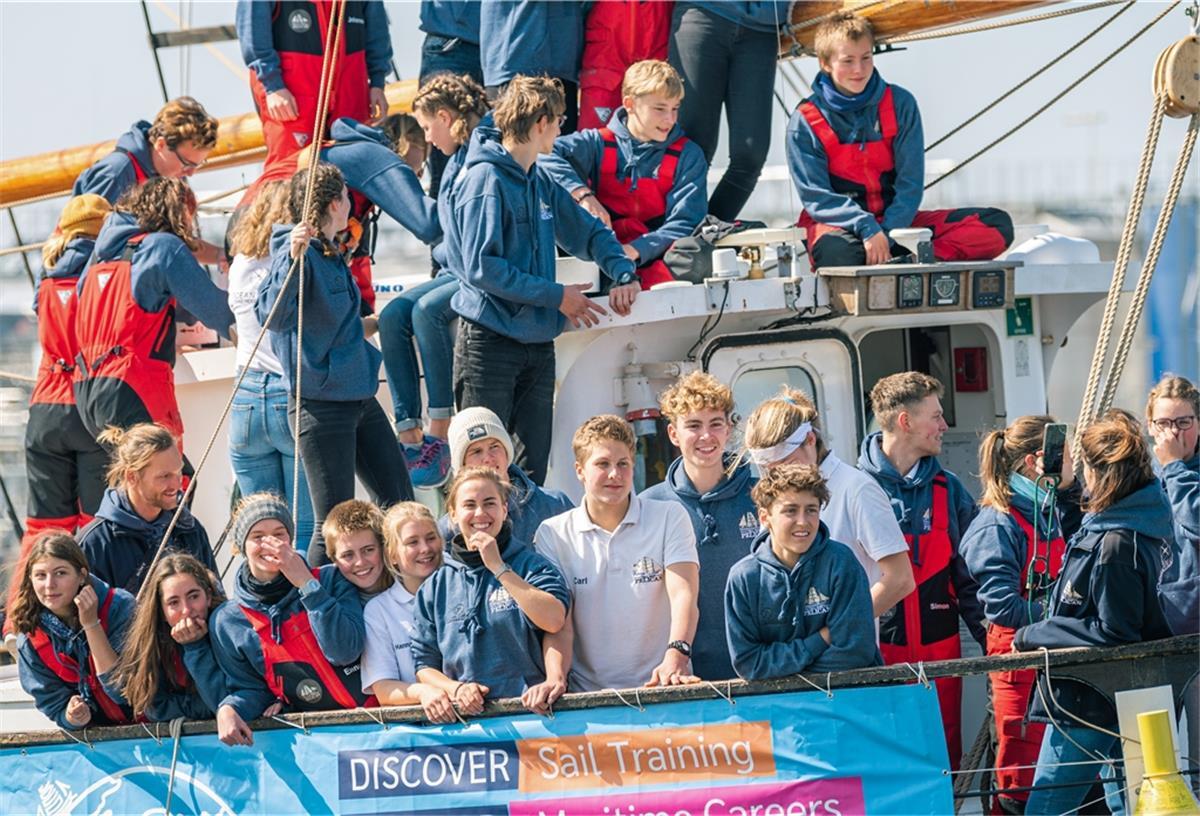 Da die Häfen in Frankreich geschlossen sind, musste der Endpunkt der Reise kurzfristig von Bordeaux nach Cuxhaven verlegt werden.