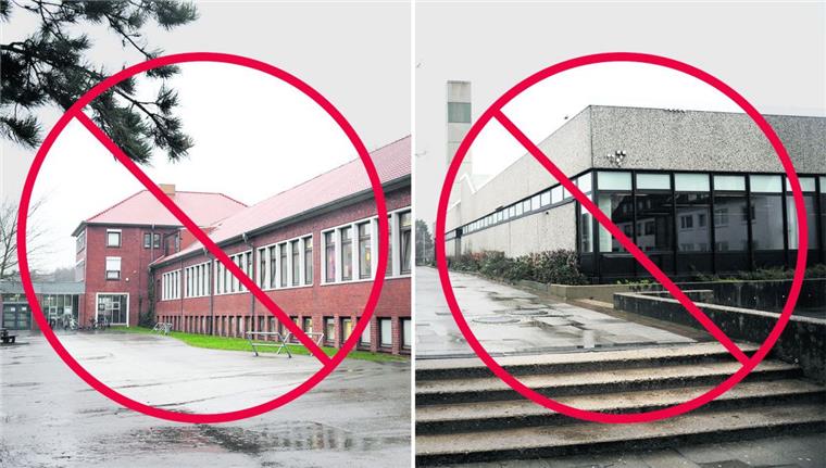 Kreisgymnasium nur für Schüler aus dem Landkreis Da zählen weder eine günstige Lage noch ein Faible für niedersächsische Bildungspolitik: Aufs Gymnasium Langen (links) und aufs Kreisgymnasium in Geestemünde können Bremerhavener Schüler des Sekundarstufe I nur in Ausnahmefällen gehen.