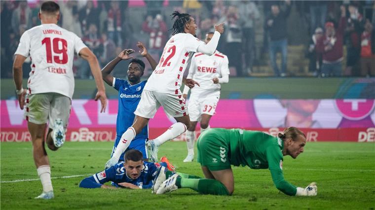 Kölner Chancen-Wucher bestraft: 1:2 gegen Magdeburg Damion Downs (M) brach für den 1. FC Köln am Samstagabend zunächst den Bann und traf zum 1:0.