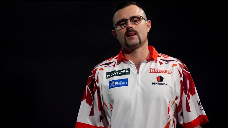 Neun-Darter reicht nicht: Heta bei WM in London raus Damon Heta bei der Darts-WM in London.