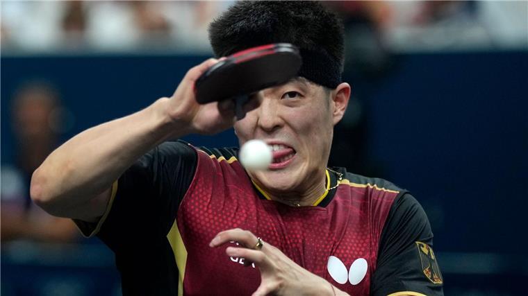 Tischtennis-Europameister Dang Qiu bei Olympia ausgeschieden Dang Qiu verpasste die nächsten Runde.