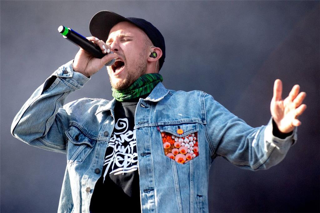 Daniel Schneider, Mitglied des Hip-Hop-Duos 257ers.  Foto: Hauke-Christian Dittr...