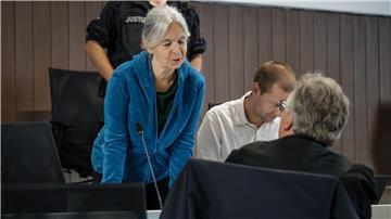 Daniela Klette äußerte sich am 28. Verhandlungstag nicht vor Gericht. (Archivbild)