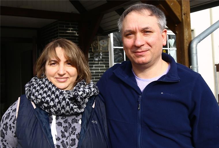 Gastronomie: Zu tun wie vor Corona Dankbar für die Unterstützung aus dem Ort: Iuliana und Petru Micu haben am Wochenende wie in Zeiten vor der Pandemie für 160 Gäste gekocht.