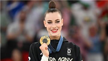 Darja Varfolomeev ist erste deutsche Gymnastik-Olympiasiegerin.