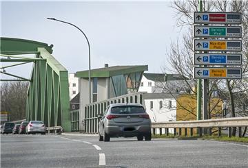 Das Bremerhavener Parkleitsystem - hier in der Grimsbystraße - ist defekt.