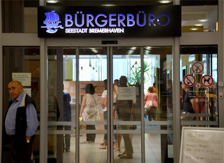 Bürgerbüros in Bremerhaven überlaufen Das Bürgerbüro Mitte.