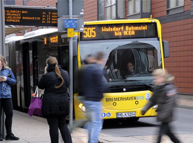 Das Busfahren in Bremerhaven wird 2019 teurer.