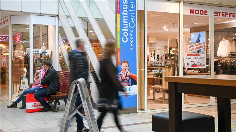 Das Columbus-Center ist in der Diskussion: Viele Kunden wünschen eine Aufhübschung. Außerdem soll der Leerstand bei ehemals „Popkorn“ aufgehoben werden. Foto Scheschonka