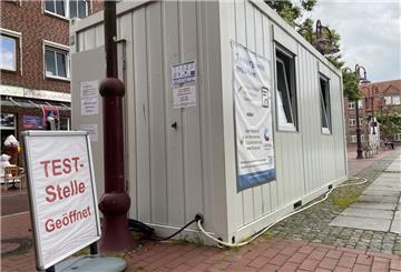 Das Corona-Testzentrum am Marktplatz bleibt auch weiterhin geöffnet.