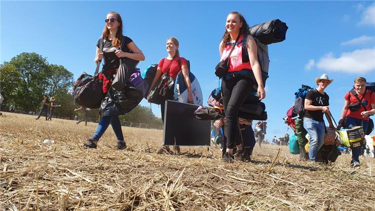 Bergfest: In sechs Monaten steigt Deichbrand-Festival in Nordholz Das Deichbrand-Festival ist beliebt. Im vergangenen Jahr hat es fast 12 000 Musikbegeisterte angelockt. Davon profitiert auch der nahe gelegene Ort Wanhöden.