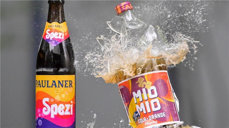 Urteil im Spezi-Prozess: Paulaner gewinnt gegen Berentzen Das Design der Mio Mio Mische ist in den Augen des Landgerichts München I dem der Spezi-Flasche von Paulaner zu ähnlich. (Symbolbild)