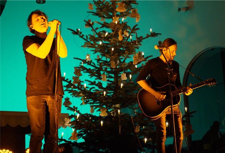 Das Duo Jonah - hier ein Bild vom Auftritt in Brake in 2018 - kann auch dieses Jahr das Weihnachtskonzert nicht geben.
