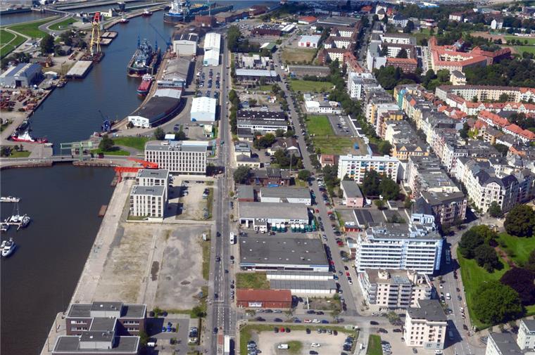 Auf nach München: Für das Entwicklungsgebiet Rudloffstraße zwischen "Alter Bürger" und Hafen will die Stadt Interesse auf der Expo Real wecken.