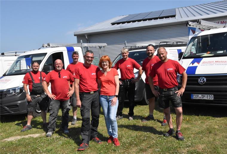 Team der Tischlerei Melzer.