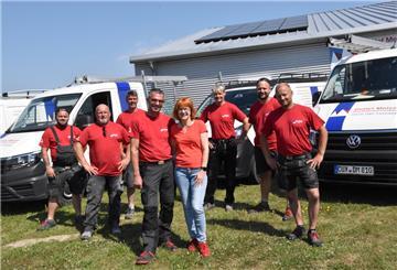 Team der Tischlerei Melzer.