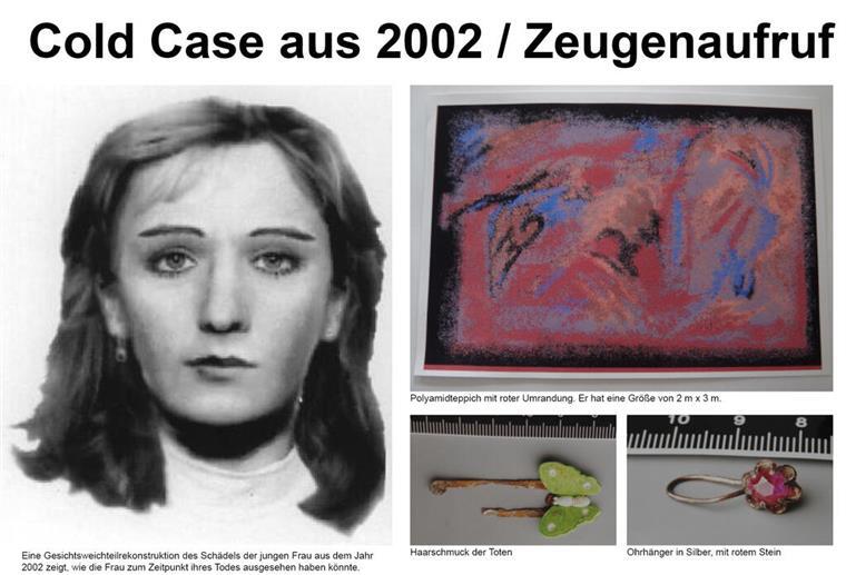 Das Fahndungsplakat der Moko "Carpet".