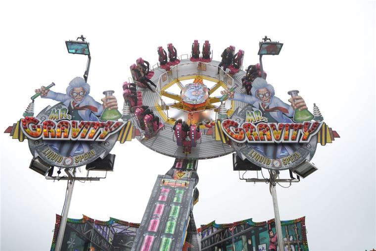 Das Fahrgeschäft Mr. Gravity wird auf dem Kramermarkt zu finden sein. 