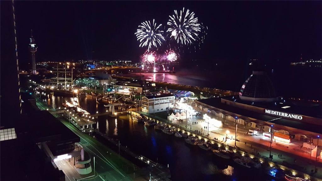 Das Feuerwerk am späten Abend zählte sicherlich zu den Höhepunkten des Fests. 