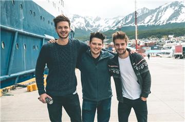 Das Filmprojekt hat sie zusammengeschweißt: Tim David Müller-Zitzke, Michael Ginzburg und Dennis Vogt arbeiten an einem Dokumentarfilm-Projekt über die Antarktis.