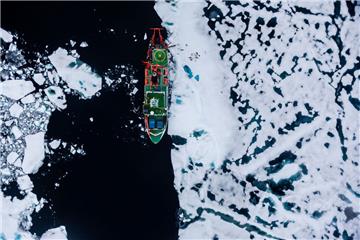 Das Forschungsschiff "Polarstern" nimmt Kurs auf die Arktis. 