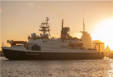 Das Forschungsschiff „Polarstern“ nimmt Kurs auf die Arktis.