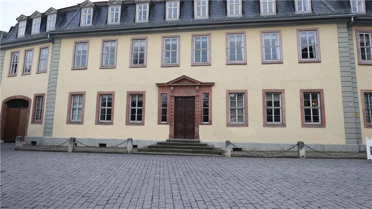 Das Goethe Haus in Weimar: Hier soll sich einiges ändern.